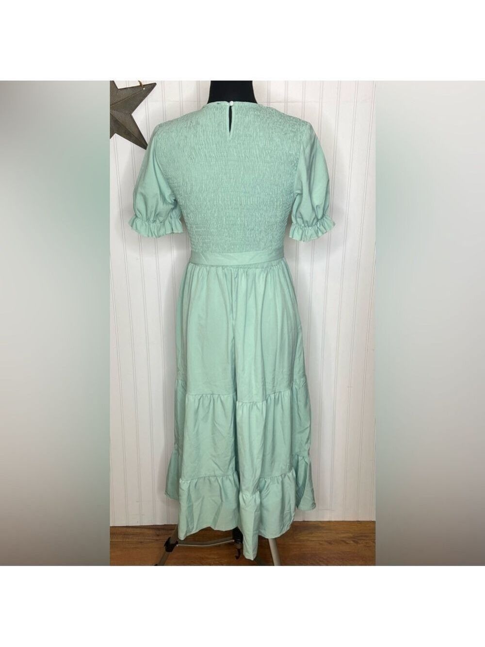 Chic Mint Midi Dress NWT Medium - Picture 6 of 14